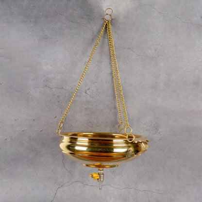 Brass Ayurveda Shirodhara Pot - Traditional Therapy Vessel - Main product view