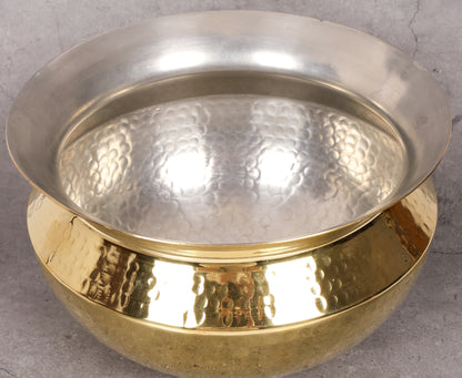 Brass Sipri Handi - Traditional Cooking Vessel