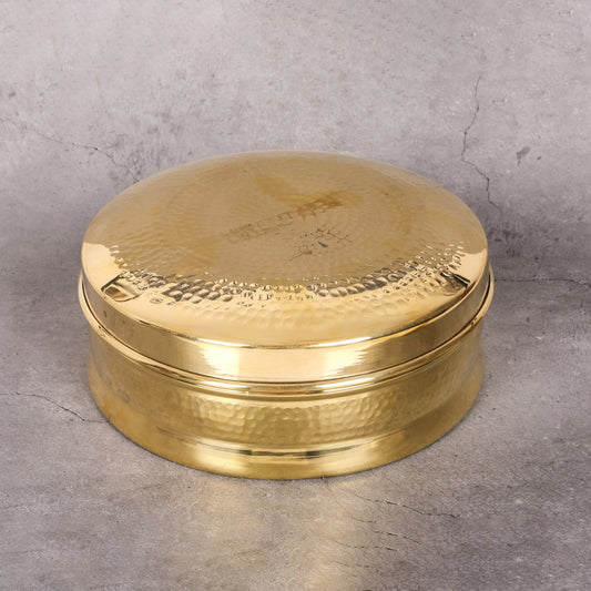 brass masala box