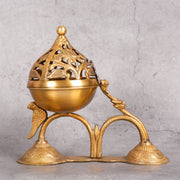 Brass Brass Aroma Diffuser - Traditional Incense Burner traditional handcrafted design