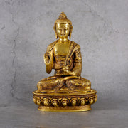 Brass Buddha Sakyamuni Statue - Meditation and Enlightenment - Main product view