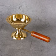 Brass Dhoop Deep - Traditional Incense Oil Lamp - Main product view