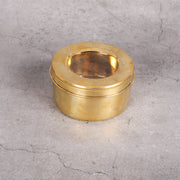 Brass Brass Dibbi - Traditional Storage Container traditional handcrafted design