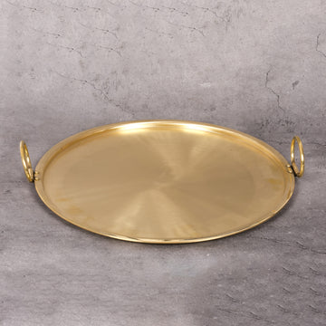 Brass Brass Dosa Tawa - Traditional South Indian Griddle traditional handcrafted design