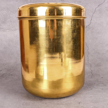 Brass Brass Container - Traditional Water Carrying Vessel traditional handcrafted design