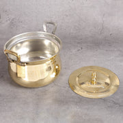 Brass Brass Rice Pot - Traditional Cooking Vessel for natural water cooling
