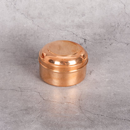 Copper Copper Dibbi - Traditional Storage Container traditional handcrafted design