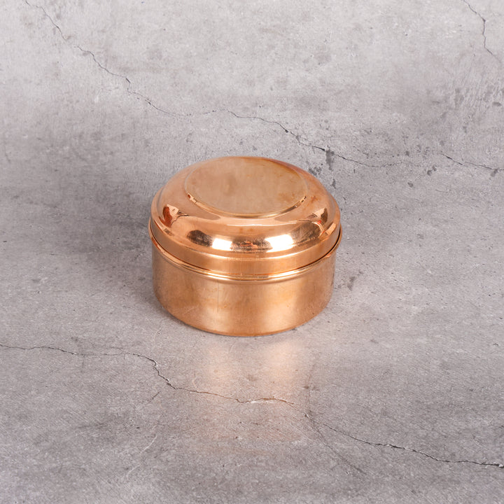 Copper Copper Dibbi - Traditional Storage Container traditional handcrafted design