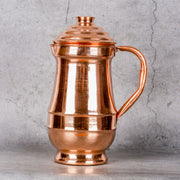 Copper Water Jug - Traditional Serving Pitcher - Main product view