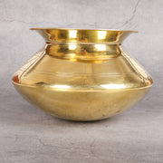 Brass Degchi Plain Kali - Traditional Cooking Pot (Degh) for natural water cooling